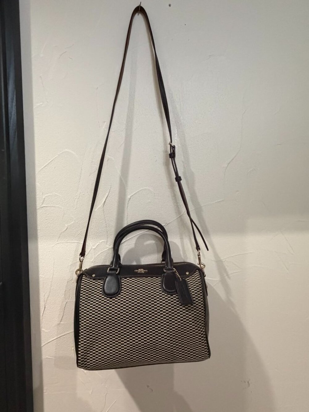 Coach Legacy Jacquard Mini Bennett Satchel